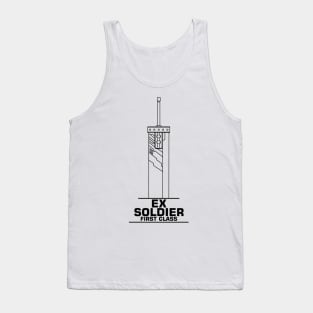 The ex-soldier sword (black) Tank Top